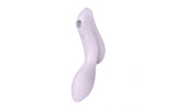 Satisfyer Curvy Trinity 2 Insertable Air Pulse Vibrator Violet - Naughty by Nature Adult Store