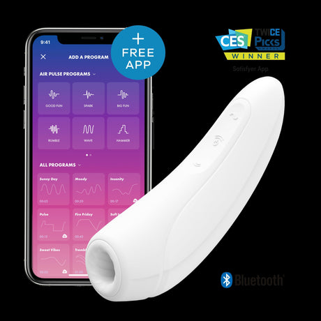 Satisfyer Curvy1+ White - Adult Toys