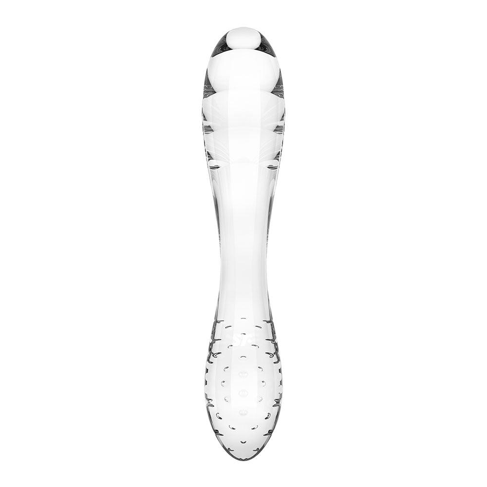 Satisfyer Dazzling Crystal 1 - Clear - GLASS TOYS - PREMIUM