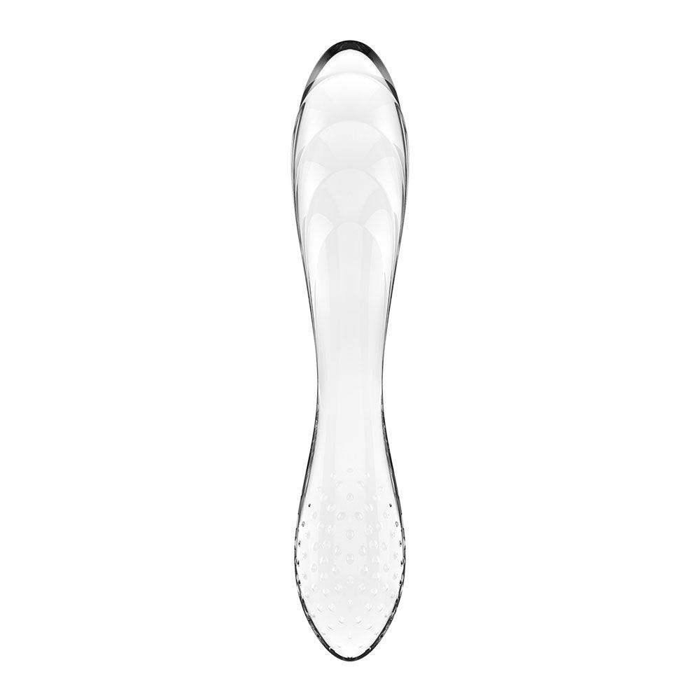 Satisfyer Dazzling Crystal 1 - Clear - GLASS TOYS - PREMIUM