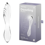 Satisfyer Dazzling Crystal 1 - Clear - Naughty by Nature Adult Store