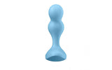 Satisfyer Deep Diver Vibrating Connect App Anal Plug Blue - Naughty by Nature Adult Store