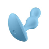 Satisfyer Deep Diver Vibrating Connect App Anal Plug Blue - Naughty by Nature Adult Store