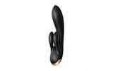 Satisfyer Double Flex App Rabbit Vibrator Black - Naughty by Nature Adult Store