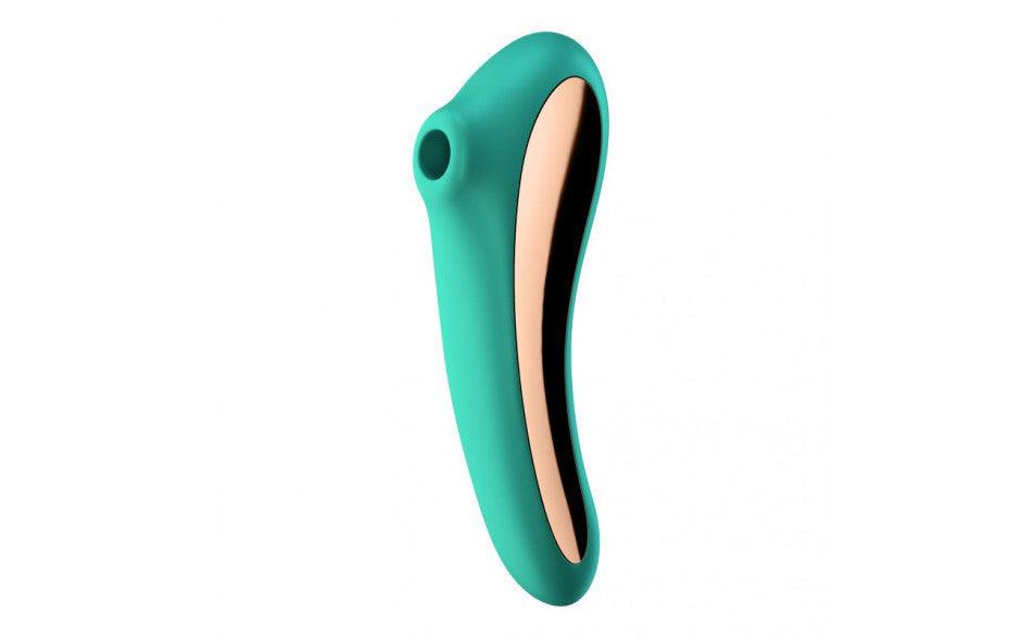 Satisfyer Dual Kiss Green - Naughty by Nature Adult Store