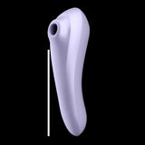 Satisfyer Dual Pleasure - App Controlled G - Spot & Air Pulse Vibe - Mauve - Adult Toys