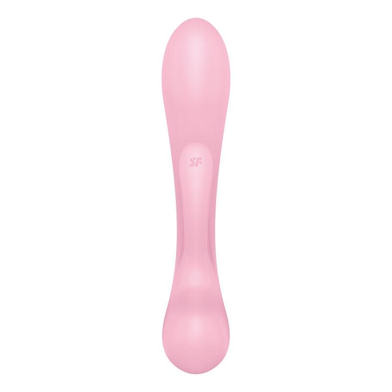 Satisfyer Embrace Me - Pink USB Rechargeable Rabbit Vibrator - Naughty by Nature Adult Store