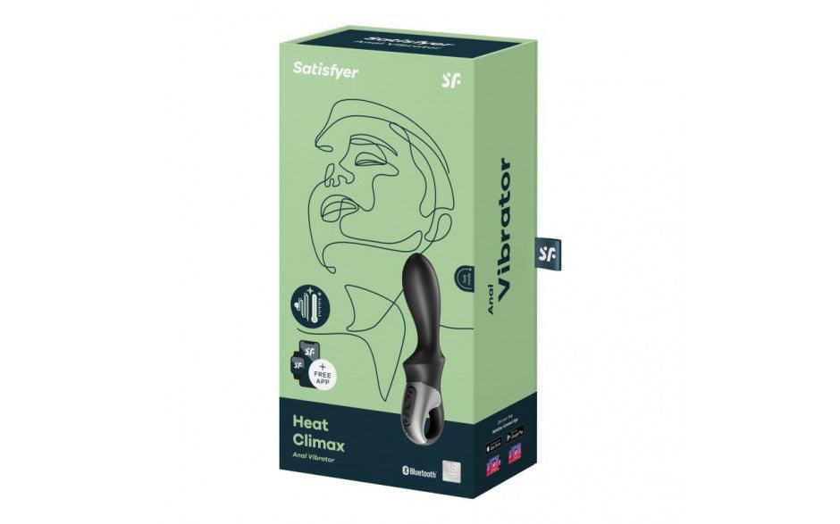 Satisfyer Heat Climax Connect App Warming Anal Vibrator - Adult Toys