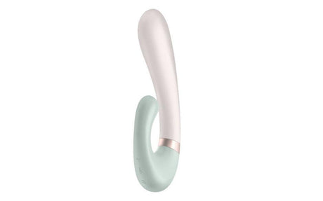 Satisfyer Heat Wave Connect App Warming Rabbit Vibrator Mint - Naughty by Nature Adult Store