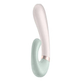 Satisfyer Heat Wave Connect App Warming Rabbit Vibrator Mint - Naughty by Nature Adult Store