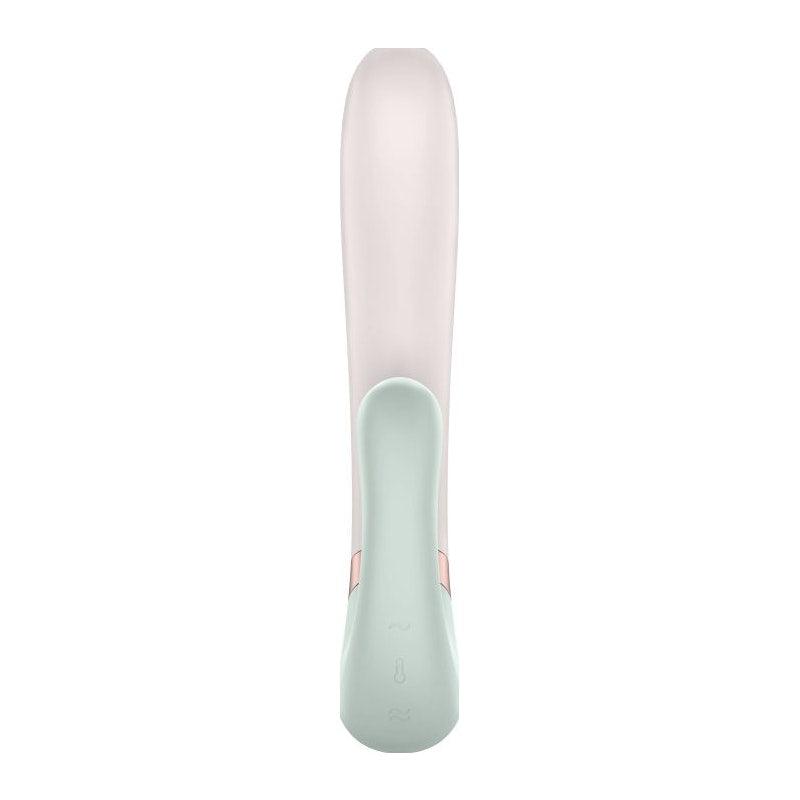 Satisfyer Heat Wave Connect App Warming Rabbit Vibrator Mint - Naughty by Nature Adult Store