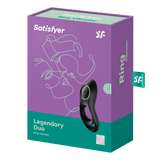 Satisfyer Legendary Duo Cockring - Adult Toys