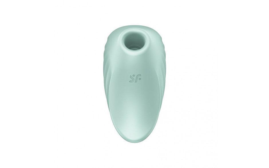 Satisfyer Pearl Diver Air Pulse Simulator Mint - Adult Toys