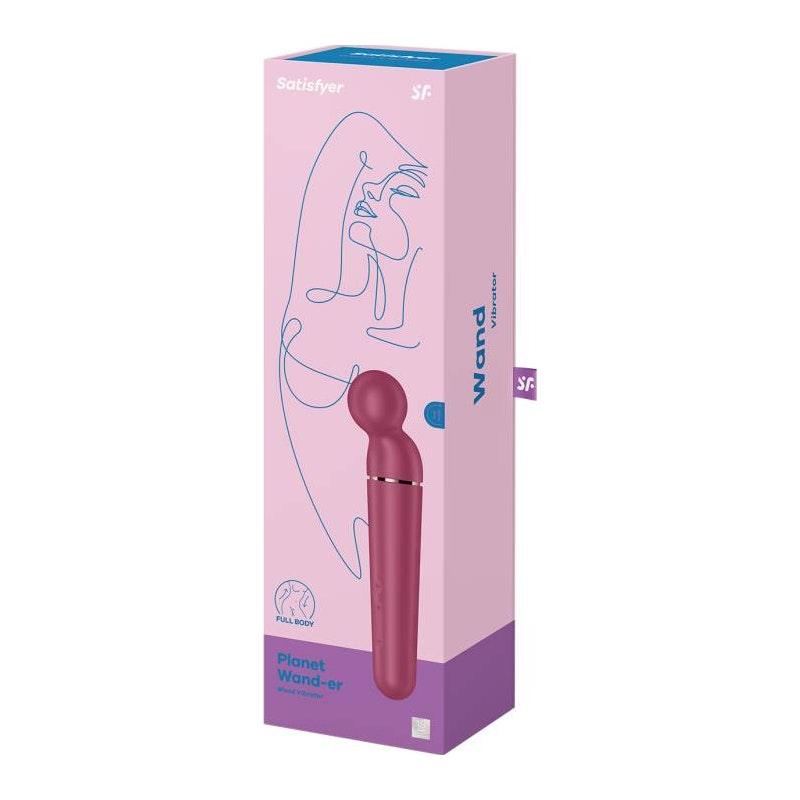 Satisfyer Planet Wand-er Berry - Naughty by Nature Adult Store