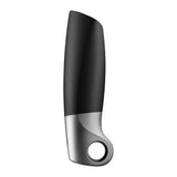 Satisfyer Power Masturbator Black Silver - Naughty by Nature Adult Store