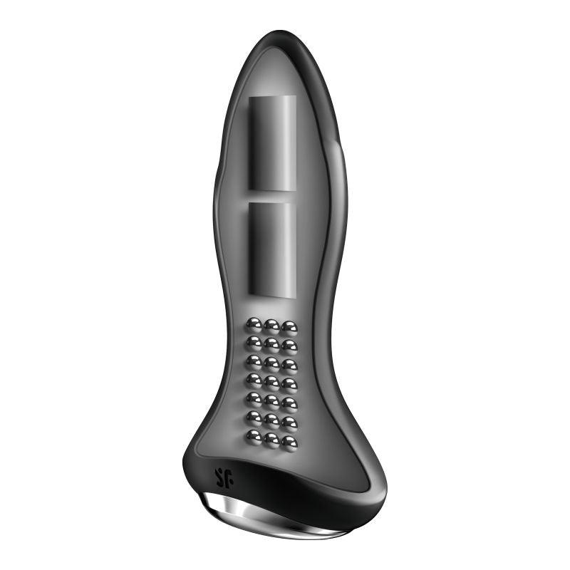 Satisfyer Rotator Plug 1+ Black - Naughty by Nature Adult Store