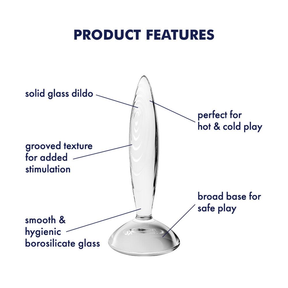 Satisfyer Sparkling Crystal - GLASS TOYS - PREMIUM