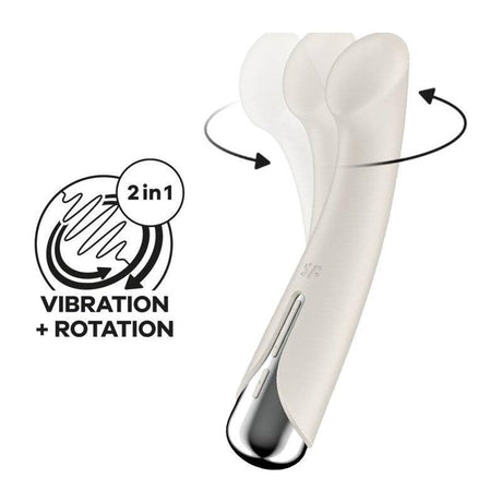 Satisfyer Spinning G-Spot 1 Beige - Naughty by Nature Adult Store