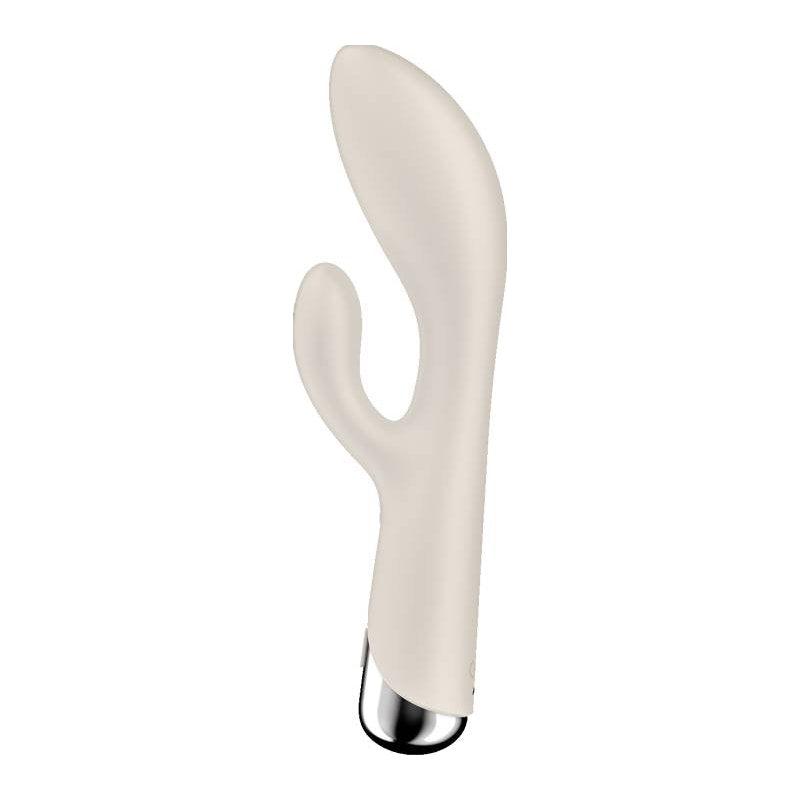 Satisfyer Spinning Rabbit 1 Beige - Naughty by Nature Adult Store