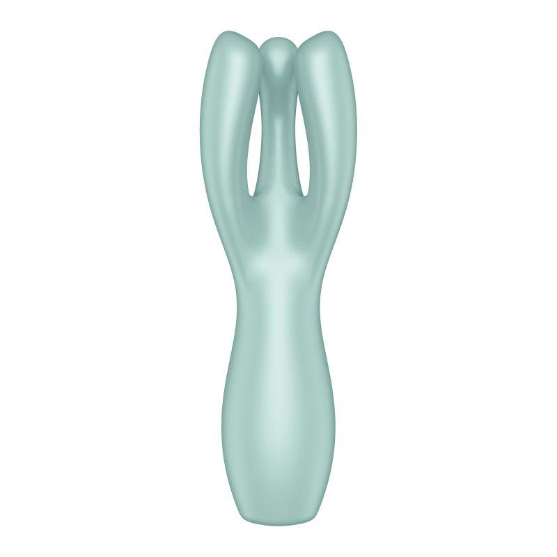 Satisfyer Threesome 3 Layon Vibrator Mint - Naughty by Nature Adult Store