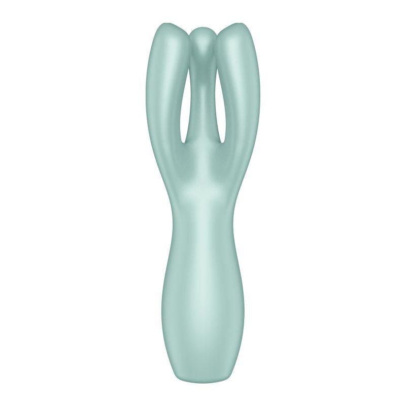 Satisfyer Threesome 3 Layon Vibrator Mint - Adult Toys