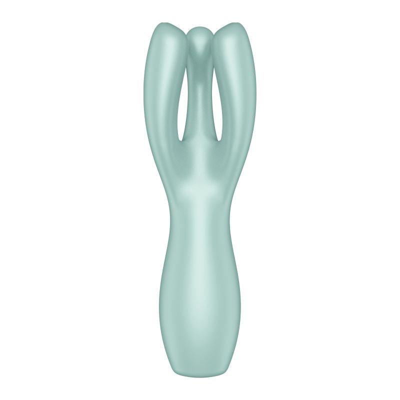 Satisfyer Threesome 3 Layon Vibrator Mint - Naughty by Nature Adult Store