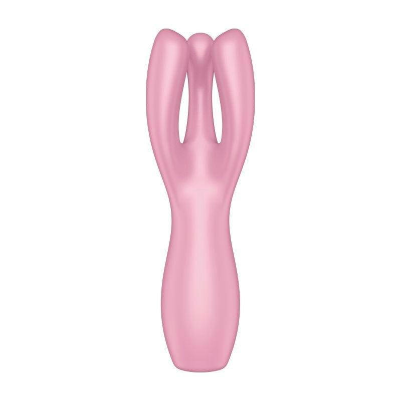 Satisfyer Threesome 3 Layon Vibrator Pink - Naughty by Nature Adult Store