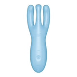 Satisfyer Threesome 4 Connect App Layon Vibrator Blue - Naughty by Nature Adult Store