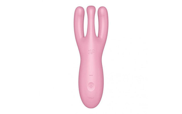 Satisfyer Threesome 4 Connect App Layon Vibrator Pink - Naughty by Nature Adult Store