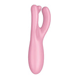 Satisfyer Threesome 4 Connect App Layon Vibrator Pink - Naughty by Nature Adult Store