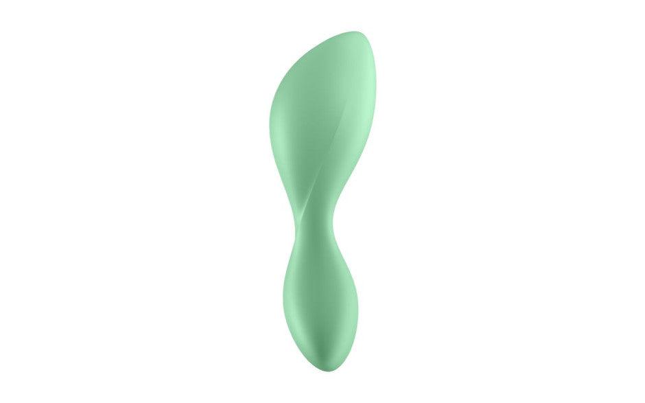 Satisfyer Trendsetter Connect App Vibrating Anal Plug Light Green - Naughty by Nature Adult Store