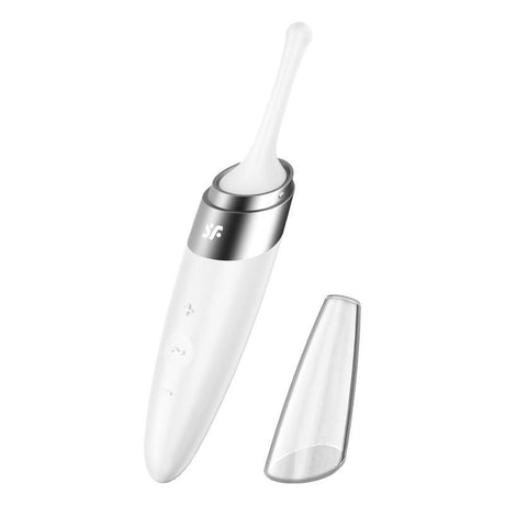 Satisfyer Twirling Delight Tip Stimulator White - Adult Toys