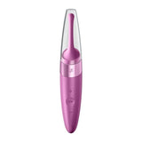 Satisfyer Twirling Delight - Waterproof Tip Vibrator in Berry - Adult Toys