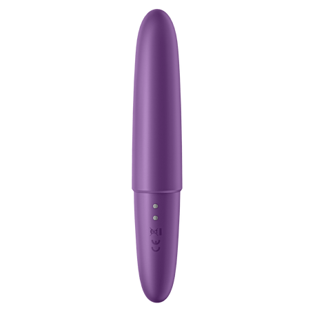 Satisfyer Ultra Power Bullet 6 – Rechargeable Silicone Vibrator - Adult Toys