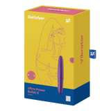 Satisfyer Ultra Power Bullet 6 – Rechargeable Silicone Vibrator - Adult Toys