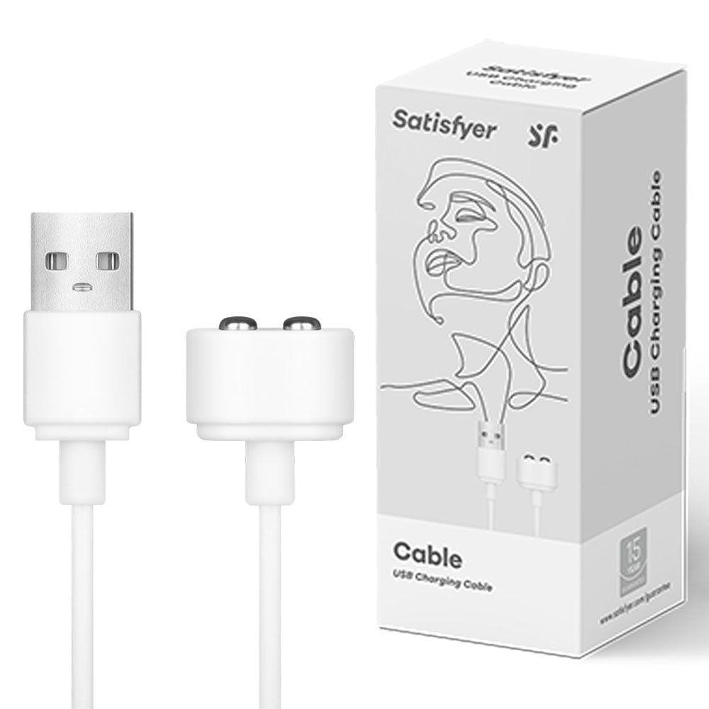 Satisfyer USB Charging Cable - Replacement USB Charging Cable for Satisfyer - Naughty by Nature Adult Store