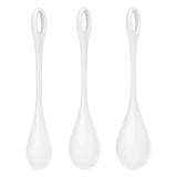 Satisfyer Yoni Power 1 Pelvic Floor Training Set | 3 Pc Silicone Balls - Adult Toys