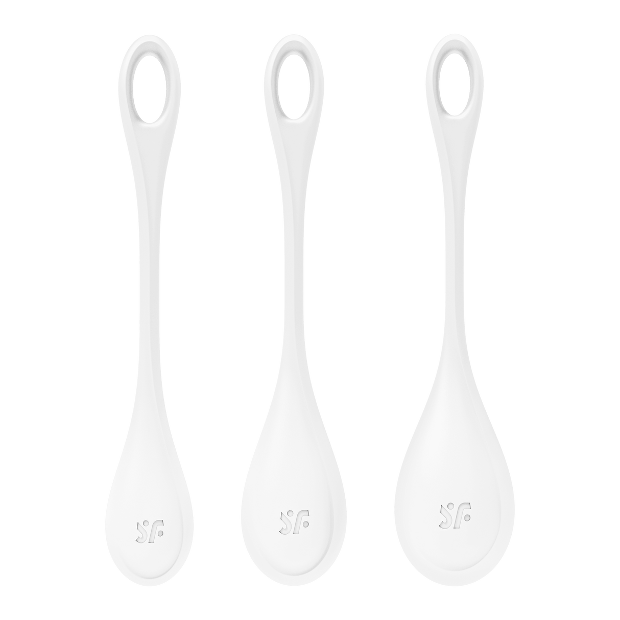 Satisfyer Yoni Power 1 Pelvic Floor Training Set | 3 Pc Silicone Balls - Adult Toys