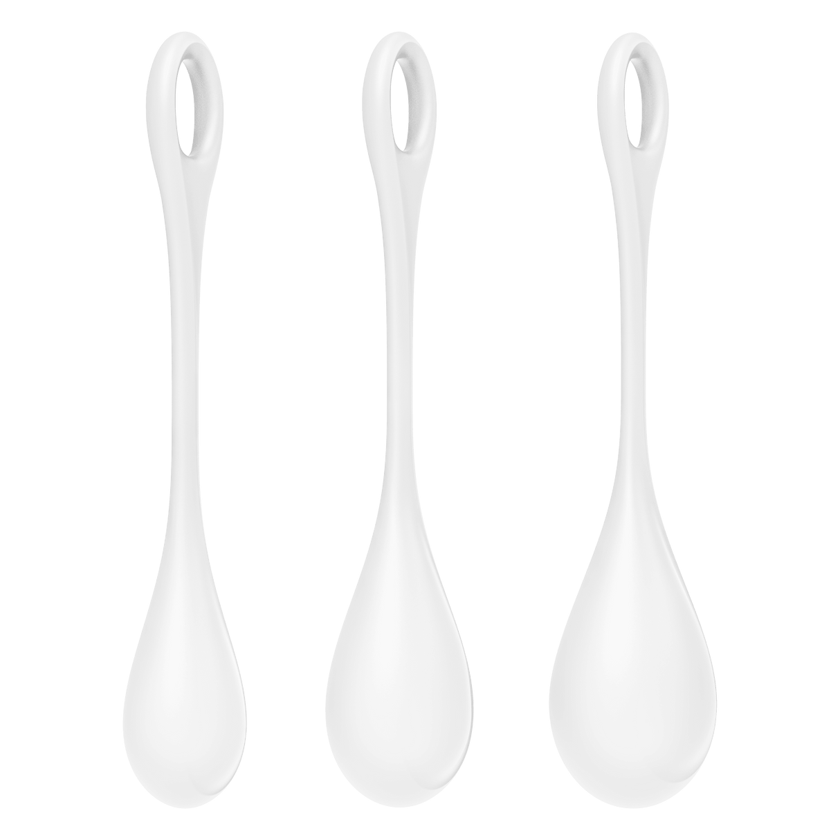 Satisfyer Yoni Power Balls 1 White 3 Pc Set - Naughty by Nature Adult Store