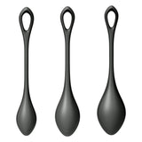 Satisfyer Yoni Power Balls 2 Black 3 Pc Set - Adult Toys
