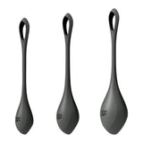 Satisfyer Yoni Power Balls 2 Black 3 Pc Set - Adult Toys