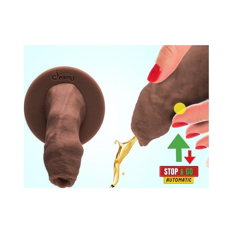 Screeny Weeny 6.0 Uncut Latino Brown - Adult Toys