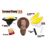 Screeny Weeny 6.0 Uncut Latino Brown - Adult Toys