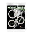 Seamless Metal Cock Ring 3 Pc Set - Adult Toys