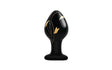 Secret Kisses Handblown Glass Plug 3.5in - Adult Toys