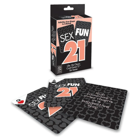 Sex Fun 21 - Adult Card Game - Naughty by Nature Adult Store