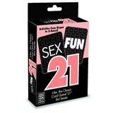 Sex Fun 21 - Adult Card Game - Naughty by Nature Adult Store