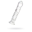 Sexus Glass Dildo Clear 16cm - Adult Toys