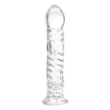 Sexus Glass Dildo Clear 16cm - Naughty by Nature Adult Store