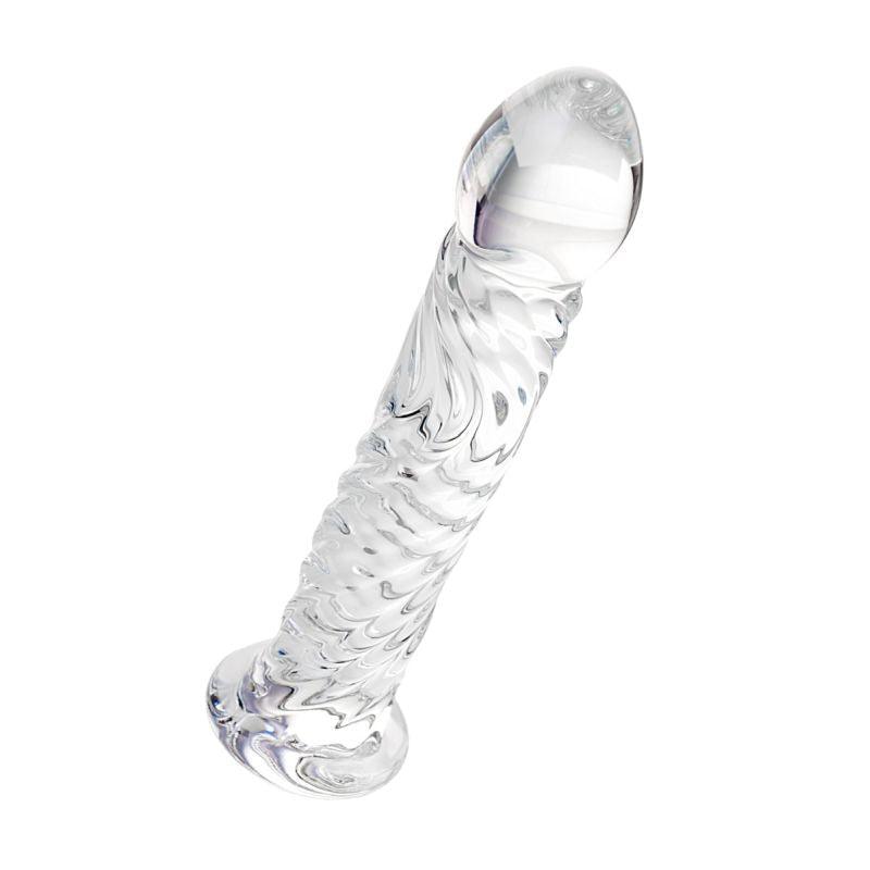 Sexus Glass Dildo Clear 16cm - Naughty by Nature Adult Store